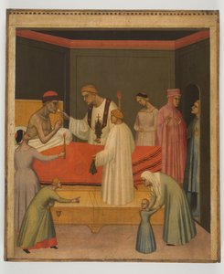 Communion of the Sick, ca. 1360 (tempera på panel)