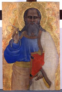 Johannes evangelisten, ca. 1365 (tempera på poppeltre)