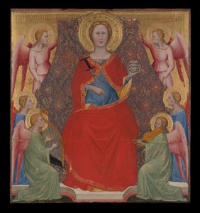 Saint Lucy på tronen av Giovanni di Bartolomeo Cristiani