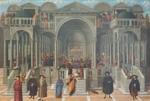 Striden i Jesu tempel blant legene