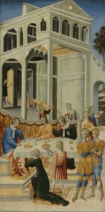 Salome ber Herodes om hodet til døperen Johannes av Giovanni di Paolo