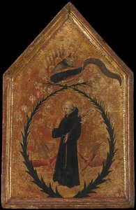 Jubelen til Saint Nicholas of Tolentino, ca. 1450. av Giovanni di Paolo