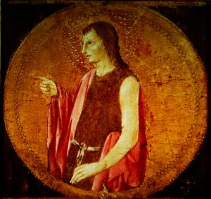 St. John av Giovanni di Paolo di Grazia