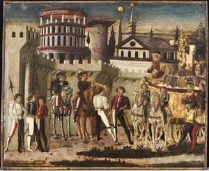 Scene av en eldgammel triumf av Giovanni di Ser Giovanni Scheggia