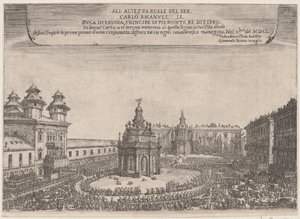 Festival i Torino, oktober 1650, 1650. av Giovenale Boetto