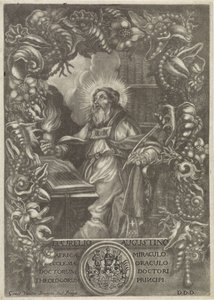 Portrett van H. Augustinus av Girard van der Bruggen
