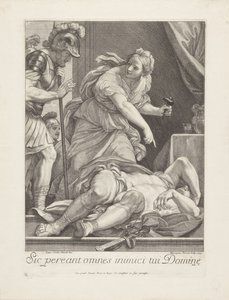Jael viser Barak den drepte Sisera av Girolamo Ferroni