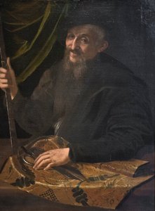 Portrett av en skredder av Girolamo Mazzola Bedoli