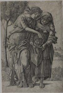 Judith med sjefen for Holofernes av Girolamo Mocetto