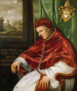 Portrett av paven Gregor XII.