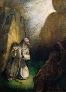 Saint Francis mottar Stigmata.