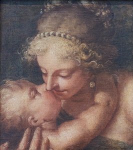 Elsker å kysse Venus av Girolamo Pellegrini