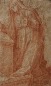 Den hellige Teresa av Avila. av Girolamo Siciolante da Sermoneta