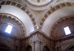 Innvendig utsikt over kirken San Biagio (1518-1545)