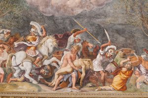 Ajax protecting Patroclus