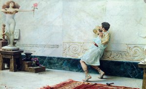 Pygmalion og Galatea av Giulio Bargellini