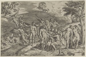 Paris-dommen av Giulio Bonasone