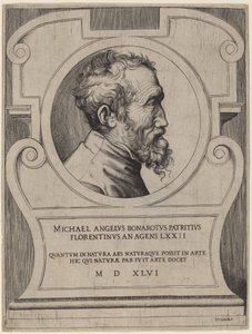 Michelangelo av Giulio Bonasone
