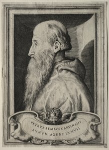 Portrett av kardinal Pietro Bembo av Giulio Bonasone