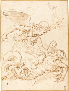 Saint Michael av Giulio Romano