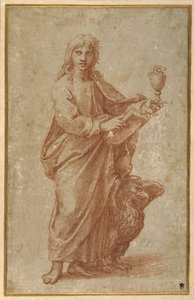 De tolv apostler: St. Johannes av Giulio Romano
