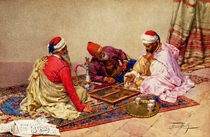 Backgammon-spillerne