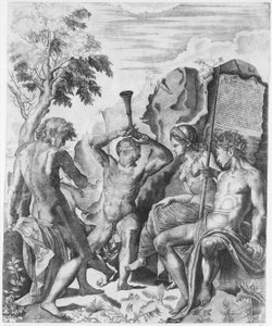 Konkurransen til Apollo og Marsyas og Midas-dommen, 1562.