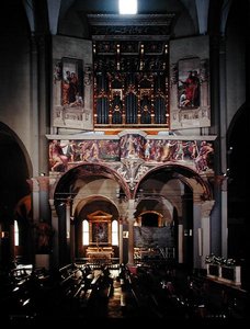 Utsikt over orgelet, 1546 (se 211854) av Giulio Taraschi
