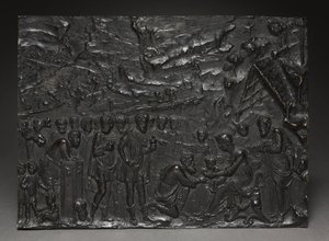 Tilbedelse av magiene, ca. 1500-1525. av Giulio della Torre