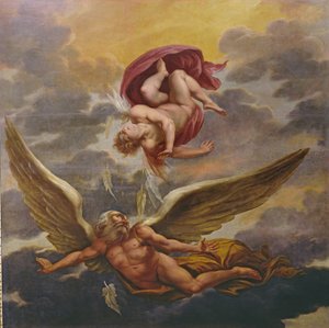 Daedalus og Icarus (takmaleri)