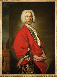 Graf Galeatius Secco Suardo von Giuseppe (1655-1743) Ghislandi