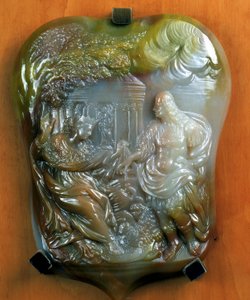 Cameo som viser Granduke Cosimo III de