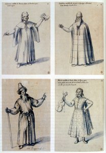 Kostymedesign for klassiske figurer, 1500-tallet