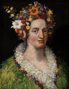 Flora. 1589 av Giuseppe Arcimboldo
