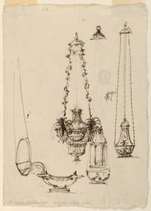 Alterlamper, røkelseskar, røkelsesbåt