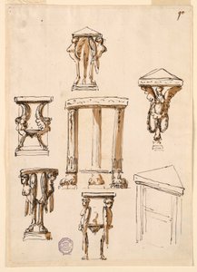 Konsolltabeller av Giuseppe Barberi