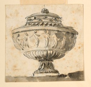 Design for en urne av Giuseppe Barberi