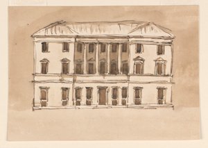 Høyde av et herskapshus av Giuseppe Barberi