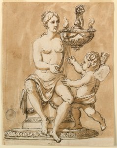 Oljelampe av Giuseppe Barberi