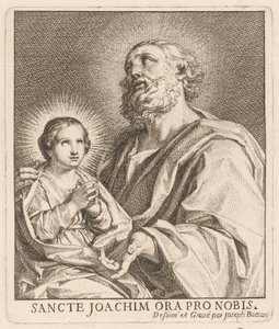 Den hellige Joachim og spedbarnet jomfru Maria