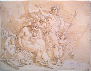 Bacchus og Ariadne, 1780-årene.