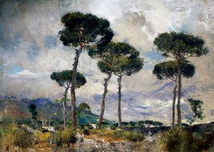 furutrær av Giuseppe Casciaro