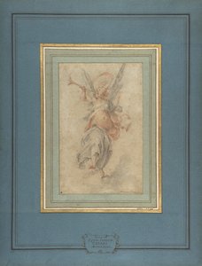 Allegorisk berømmelsesfigur, ca. 1590. av Giuseppe Cesari