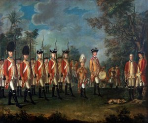 Lord George Lennox, oberst i det 25. fotregiment, ca. 1771 (olje på lerret) av Giuseppe Chiesa