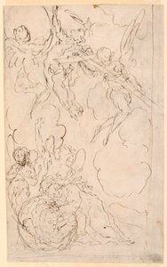 Studie for Saint Joseph's Dream av Giuseppe Diamantini