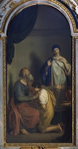 Isak velsigner Jakob, av Giuseppe Diotti