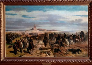 Slaget ved Solferino og San Martino 24. juni 1859 (olje på lerret