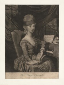 Portrett av prinsesse Izabela Czartoryska født grevinne Fleming 1746-1835, 1777 av Giuseppe Filippo Liberati Marchi