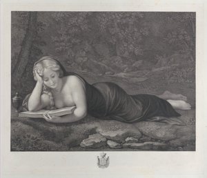 Maria Magdalena i bot i ørkenen, ca. 1810.