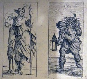 Tarotkort fra 1600-tallet av Giuseppe Maria Mitelli av Giuseppe Maria Mitelli